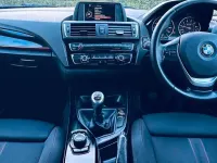 Used BMW 118 Sport Line 136 HP (100 kW) 2015 Black Hatchback