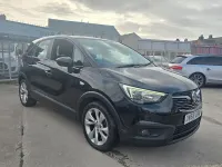 Used Vauxhall Crossland X 81 HP (59 kW) 2018 Black SUV