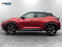 Used Nissan Juke Tekna+ 114 HP (83 kW) 2022 Fuji sunset red SUV