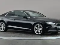 Used Audi A5 S-Line 150 HP (110 kW) 2019 Black Coupe