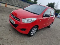 Begagnad Hyundai i10 Classic 2013 Röd Halvkombi