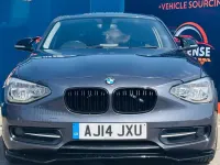 Used BMW 116 Sport Line 136 HP (100 kW) 2014 Grey Hatchback