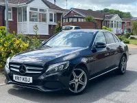 Used Mercedes C220 2017 Black Sedan