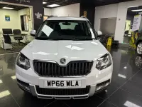 Used Skoda Yeti SE L 110 HP (80 kW) 2017 White SUV