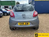 Used Ford Ka Zetec 69 HP (50 kW) 2016 Silver Hatchback