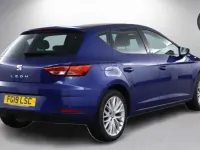 Used Seat Leon SE Dynamic 115 HP (84 kW) 2019 Blue Hatchback