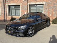 Used Mercedes C300 AMG line 258 HP (189 kW) 2023 Black Coupe