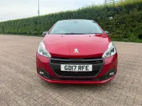 Used Peugeot 208 GT-line 110 HP (80 kW) 2017 Red Hatchback