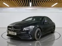Used Mercedes CLA220 AMG line 170 HP (125 kW) 2019 Black Sedan