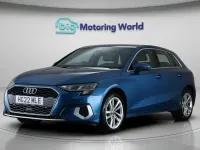 Used Audi A3 Sport 148 HP (108 kW) 2022 Blue Sedan
