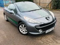 Used Peugeot 207 Sport 120 HP (88 kW) 2007 Grey Cabriolet