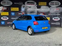 Used VW Polo Match 60 HP (44 kW) 2016 Blue Hatchback