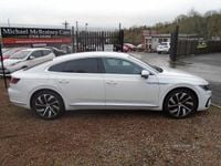 Used VW Arteon R-line 2018 White Hatchback