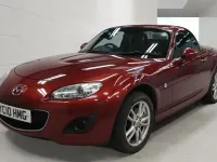 Used Mazda MX5 126 HP (92 kW) 2010 Red Cabriolet