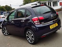 Used Citroën C3 Platinum 2017 Blue Hatchback
