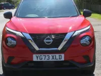 Used Nissan Juke Acenta 114 HP (83 kW) 2023 Red SUV
