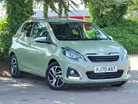 Used Peugeot 108 Collection 72 HP (52 kW) 2020 Green Hatchback