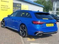 Used Audi RS4 Advanced 450 HP (330 kW) 2021 Blue Estate