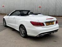 Second-hand Mercedes E200 AMG Line Premium 184 CP (135 kW) 2016 Alb Cabrio