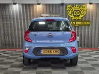 Used Kia Picanto 2018 Blue Hatchback