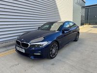 Used BMW 530e M Sport 252 HP (185 kW) 2018 Blue Sedan