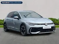 Begagnad VW Golf VIII R-line 150 HK (110 kW) 2025 Silver Halvkombi