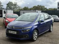 Used Citroën C4 PureTech 130 HP (95 kW) 2018 Blue MPV