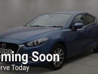 Begagnad Mazda 3 121 HK (88 kW) 2017 Blå Halvkombi