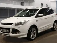 Used Ford Kuga Titanium X 150 HP (110 kW) 2016 Frozen white SUV