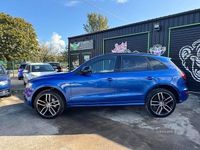 Used Audi Q5 S-line plus 150 HP (110 kW) 2017 Blue SUV