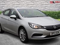 Used Vauxhall Astra Design Edition 125 HP (91 kW) 2017 Silver Hatchback