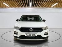 Used VW T-Roc Design 115 HP (84 kW) 2020 White SUV