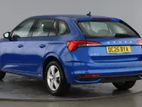 Used Skoda Scala SE 113 HP (83 kW) 2025 Race blue metallic Hatchback