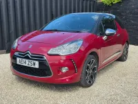 Begagnad Citroën DS3 2014 Röd Halvkombi