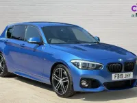 Used BMW 118 M Sport 136 HP (100 kW) 2019 Blue Hatchback