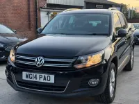 Used VW Tiguan Match 138 HP (101 kW) 2014 Black SUV
