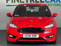 Used Ford Focus ST-Line X 140 HP (102 kW) 2018 Red Hatchback