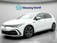 Used VW Golf VIII R-line 150 HP (110 kW) 2023 White Hatchback