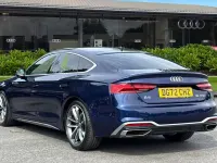 Used Audi A5 S-Line 150 HP (110 kW) 2022 Blue Coupe