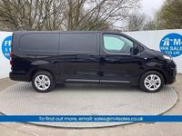 Used Vauxhall Vivaro Sportive 145 HP (106 kW) 2023 Black MPV