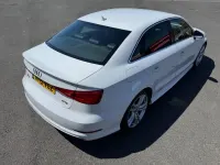 Used Audi A3 S-Line 2015 White Sedan