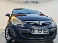 Used Vauxhall Corsa 90 HP (66 kW) 2012 Blue Hatchback