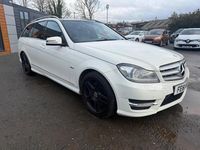 Used Mercedes C350 2011 White Estate
