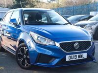 Used MG MG3 Excite 106 HP (77 kW) 2019 Blue Hatchback