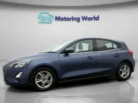 Used Ford Focus Zetec 95 HP (69 kW) 2020 Blue Hatchback