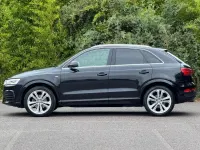Used Audi Q3 S-line plus 180 HP (132 kW) 2015 Black SUV