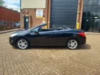 Used Peugeot 308 CC 150 HP (110 kW) 2010 Black Cabriolet