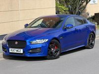 Used Jaguar XE R-Sport 180 HP (132 kW) 2017 Blue Sedan