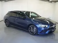 Used Mercedes CLA35 AMG Premium 2022 Blue Estate