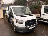 Used Ford Transit 130 HP (95 kW) 2017 White Cabriolet